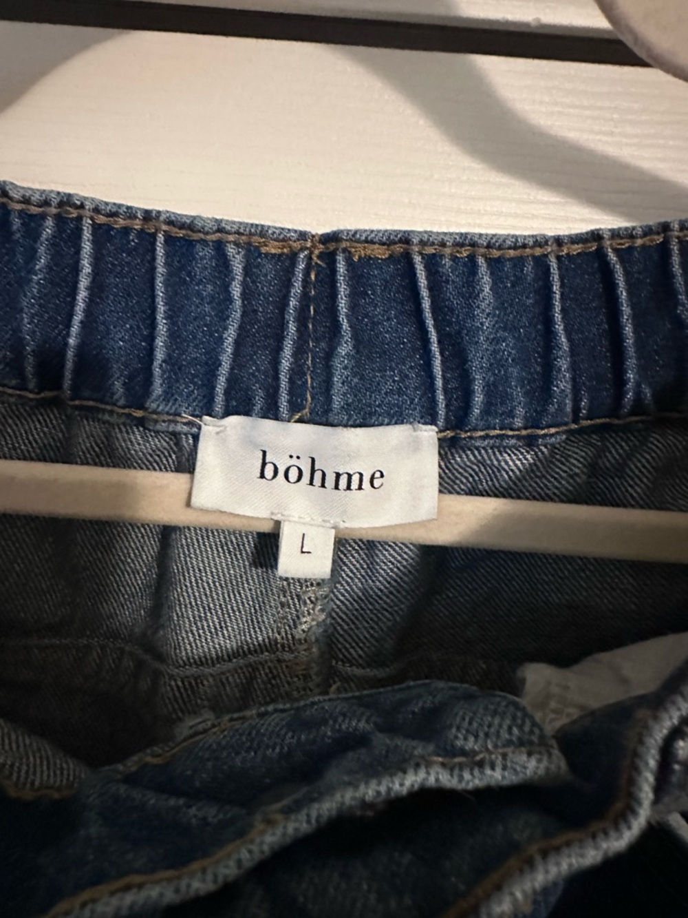 bohme Washed Blue Women's Relaxed Straight Jeans - Picture 7 of 7